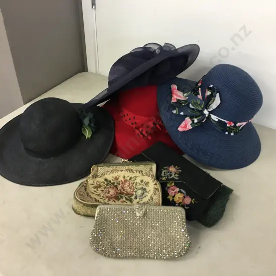 Selection Of Vintage Ladies Hats